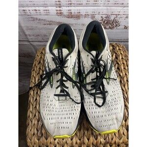 Brooks Ghost 13 Run Visible White Men 12 EUR 46 Night Running Shoes 1103481D129